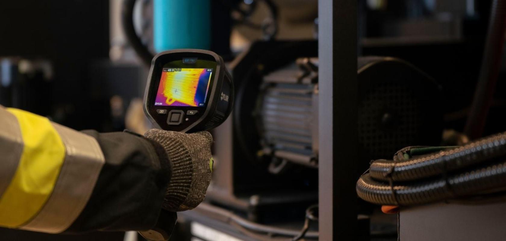 Thermal imaging for condition monitoring